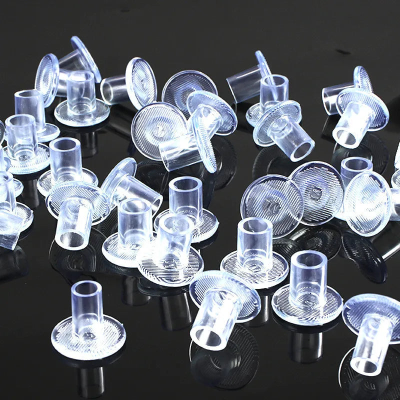 4Pcs Non-Slip High Heel Protector Covers High Heels round Protective Stoppers Wearable Silence Heel Cover Shockproof Accessory