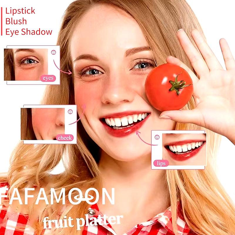 Lip Gloss Long-Lasting Water Tint Cup-Resistant Lip Stain Hydrating Lip Makeup Moisturizing for Both Cheeks and Lips