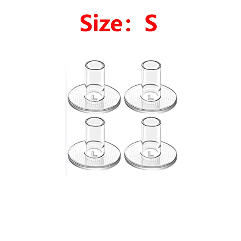 4Pcs Non-Slip High Heel Protector Covers High Heels round Protective Stoppers Wearable Silence Heel Cover Shockproof Accessory